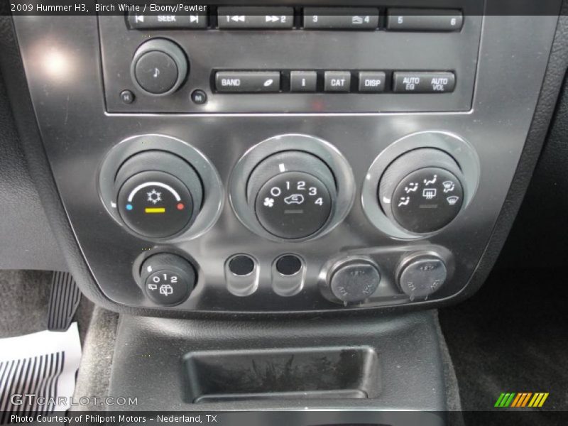 Birch White / Ebony/Pewter 2009 Hummer H3