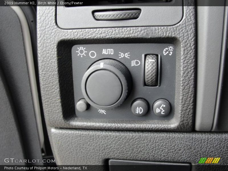 Birch White / Ebony/Pewter 2009 Hummer H3