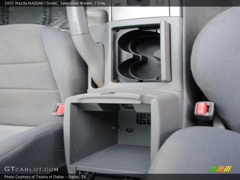 Satin Silver Metallic / Gray 2003 Mazda MAZDA6 i Sedan