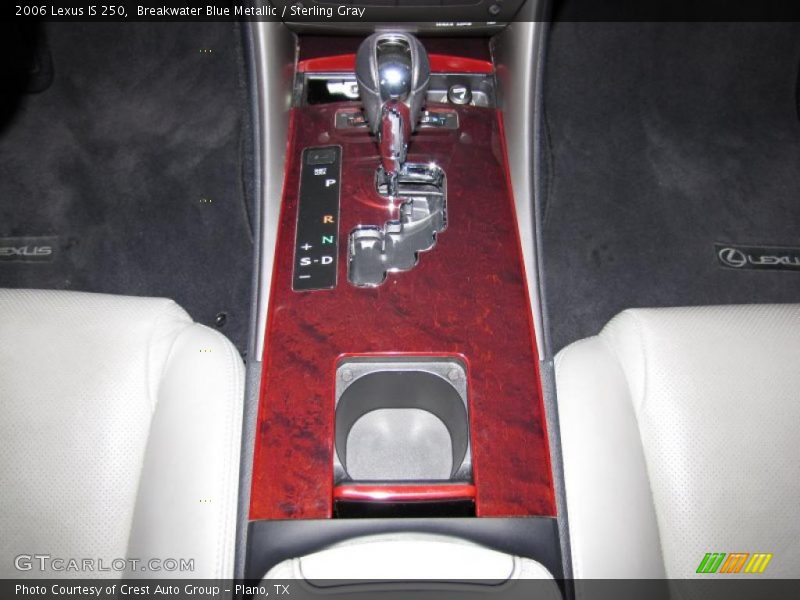Breakwater Blue Metallic / Sterling Gray 2006 Lexus IS 250