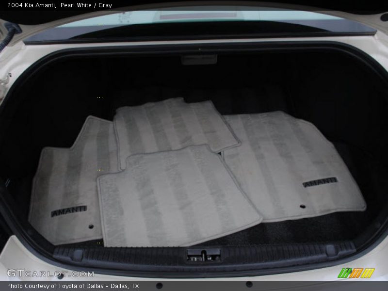 Pearl White / Gray 2004 Kia Amanti