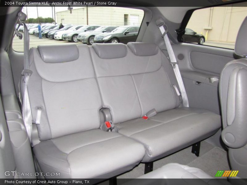 Arctic Frost White Pearl / Stone Gray 2004 Toyota Sienna XLE