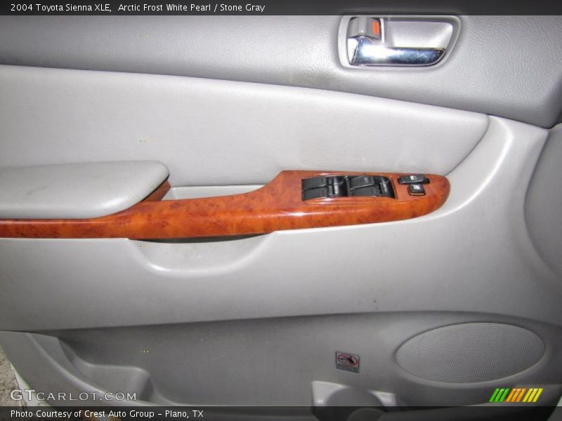 Arctic Frost White Pearl / Stone Gray 2004 Toyota Sienna XLE