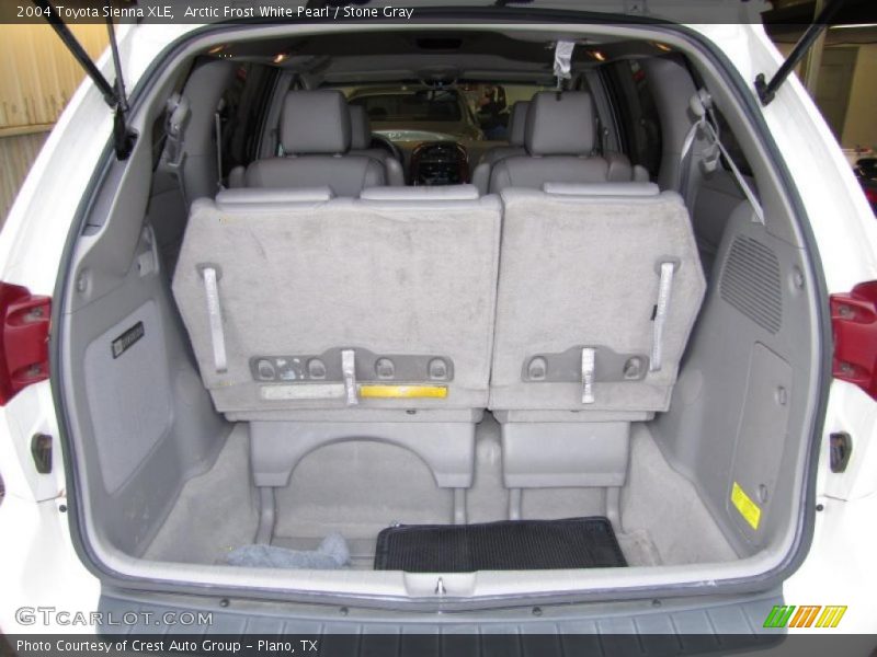 Arctic Frost White Pearl / Stone Gray 2004 Toyota Sienna XLE