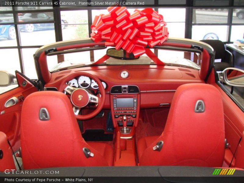  2011 911 Carrera 4S Cabriolet Carrera Red Interior