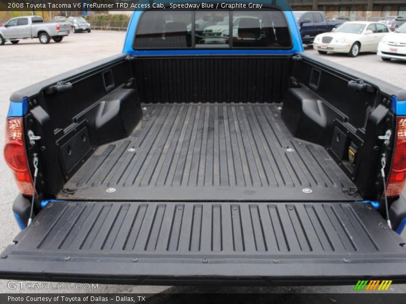 Speedway Blue / Graphite Gray 2008 Toyota Tacoma V6 PreRunner TRD Access Cab