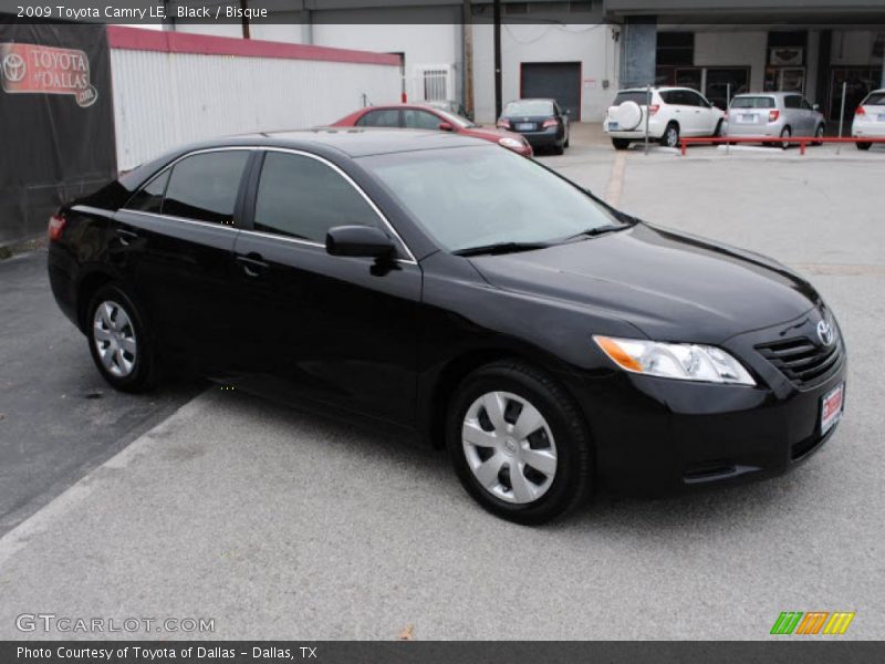 Black / Bisque 2009 Toyota Camry LE