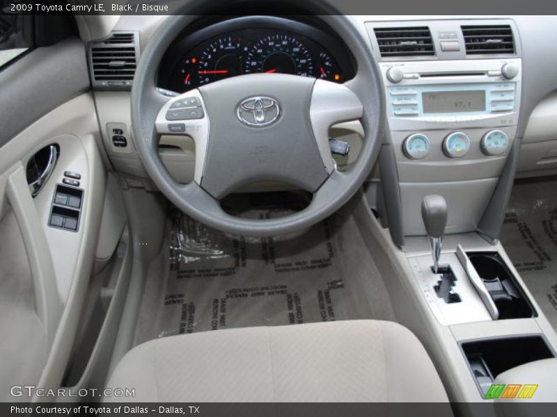 Black / Bisque 2009 Toyota Camry LE