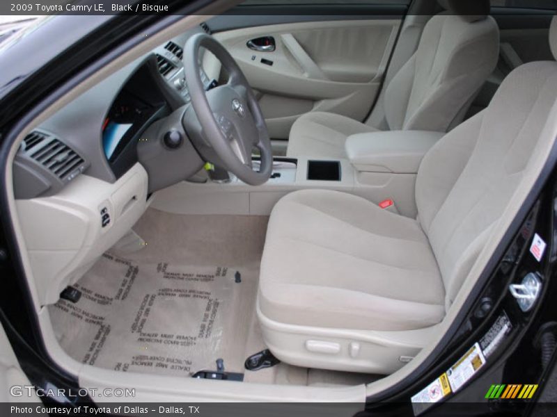 Black / Bisque 2009 Toyota Camry LE