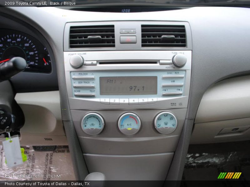 Black / Bisque 2009 Toyota Camry LE