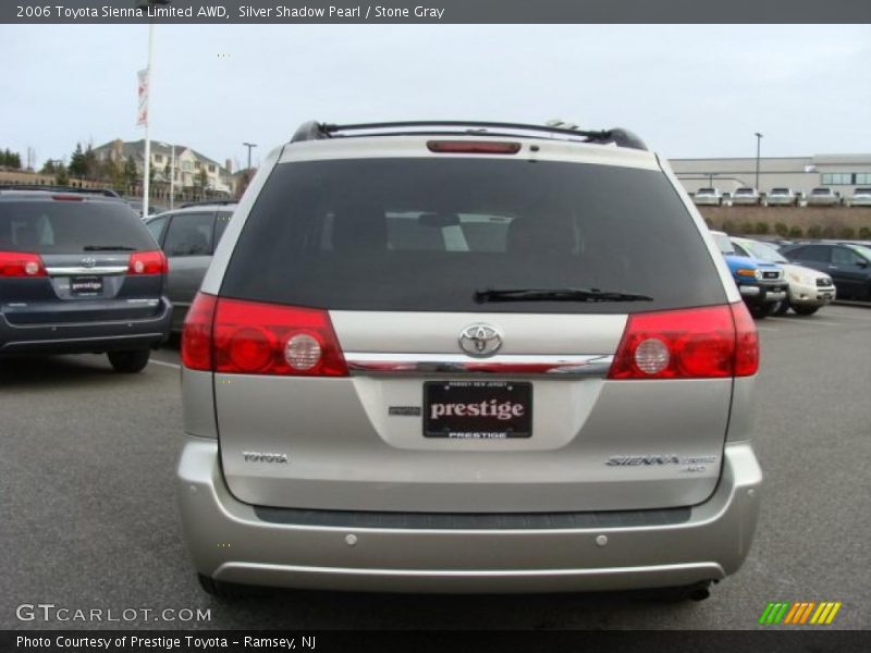 Silver Shadow Pearl / Stone Gray 2006 Toyota Sienna Limited AWD