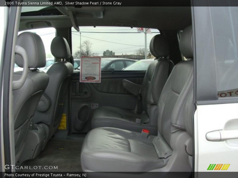 Silver Shadow Pearl / Stone Gray 2006 Toyota Sienna Limited AWD