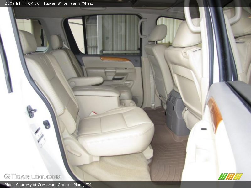 Tuscan White Pearl / Wheat 2009 Infiniti QX 56