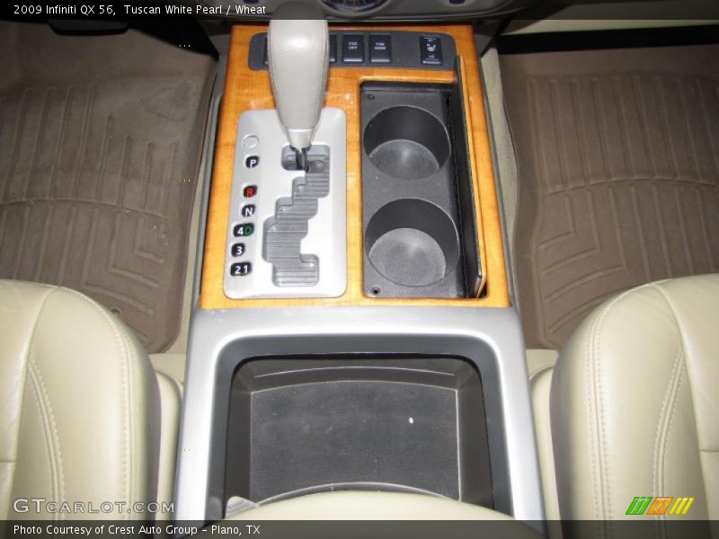 Tuscan White Pearl / Wheat 2009 Infiniti QX 56