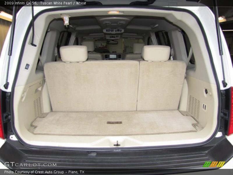 Tuscan White Pearl / Wheat 2009 Infiniti QX 56