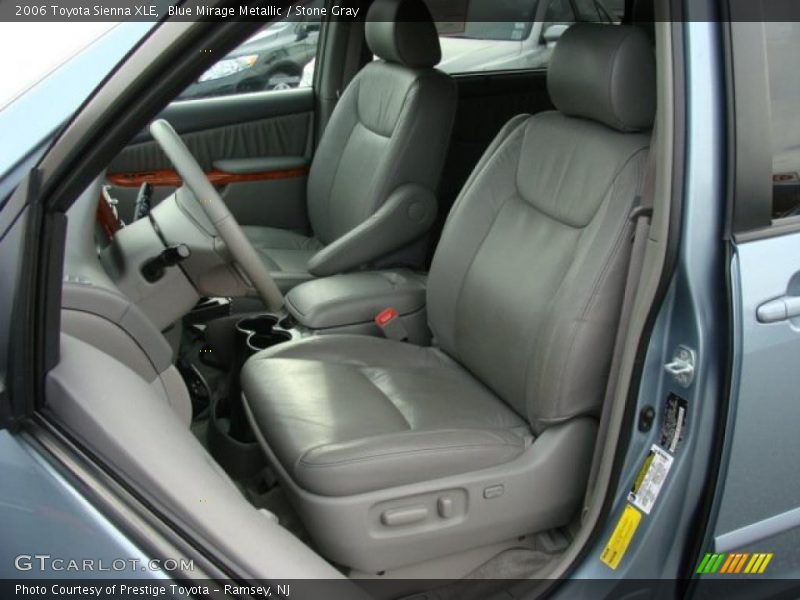Blue Mirage Metallic / Stone Gray 2006 Toyota Sienna XLE