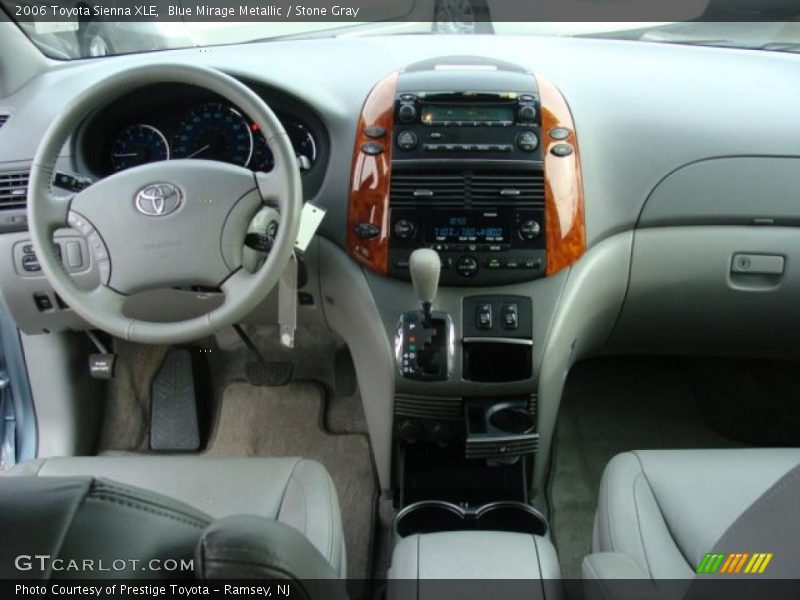 Blue Mirage Metallic / Stone Gray 2006 Toyota Sienna XLE