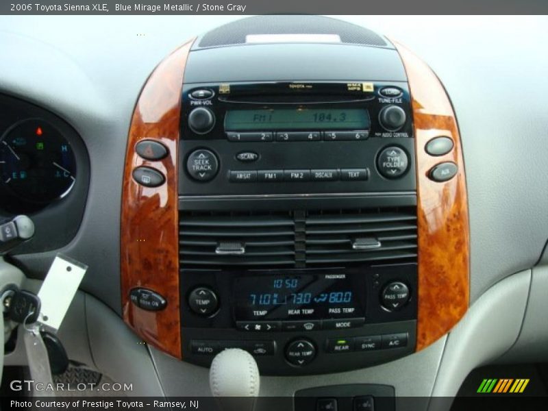 Blue Mirage Metallic / Stone Gray 2006 Toyota Sienna XLE