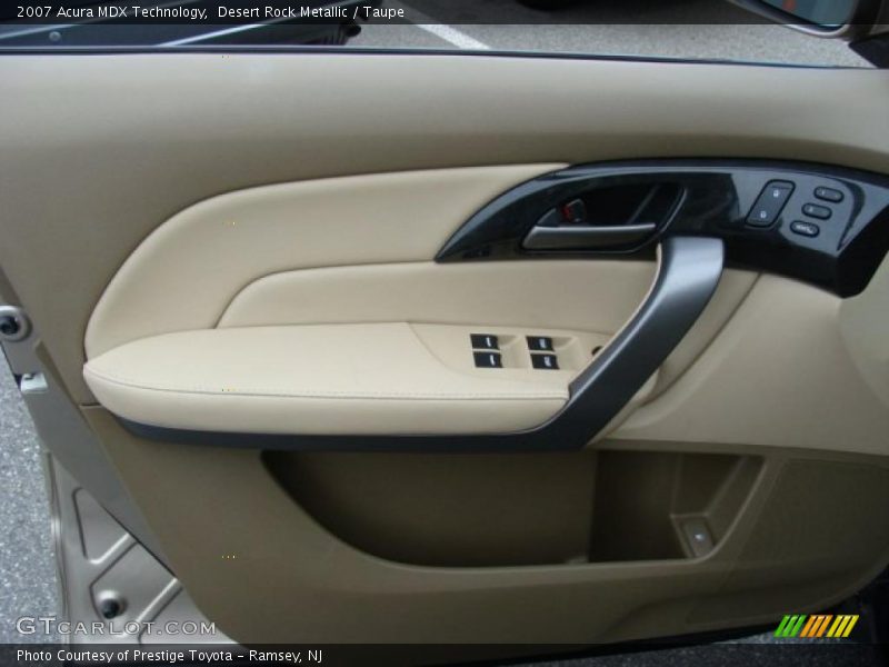 Desert Rock Metallic / Taupe 2007 Acura MDX Technology