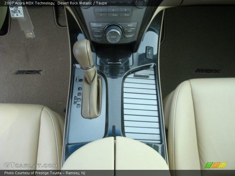 Desert Rock Metallic / Taupe 2007 Acura MDX Technology