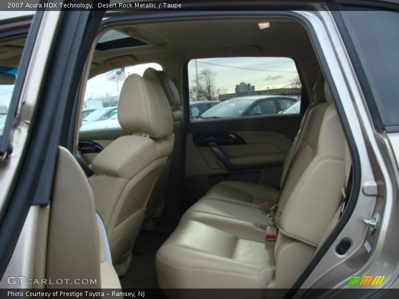 Desert Rock Metallic / Taupe 2007 Acura MDX Technology