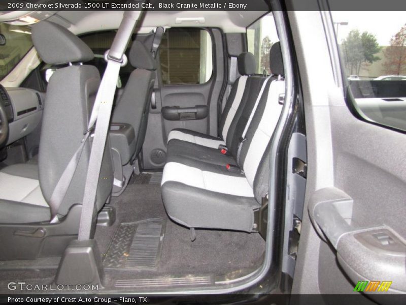 Black Granite Metallic / Ebony 2009 Chevrolet Silverado 1500 LT Extended Cab