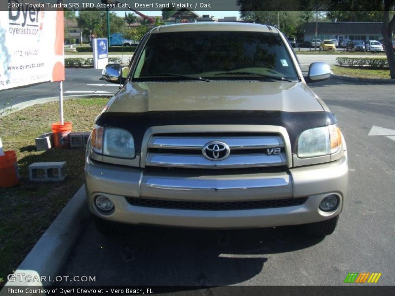 Desert Sand Metallic / Oak 2003 Toyota Tundra SR5 TRD Access Cab