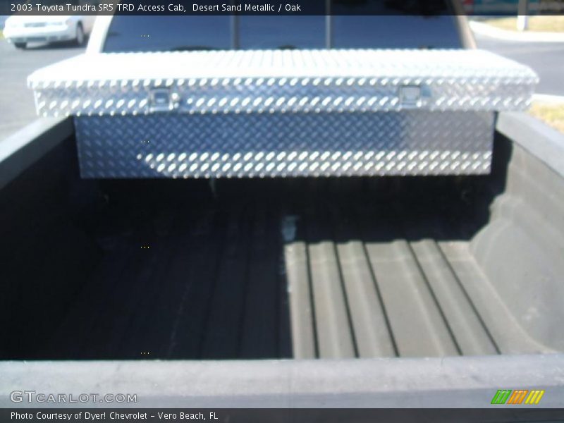 Desert Sand Metallic / Oak 2003 Toyota Tundra SR5 TRD Access Cab