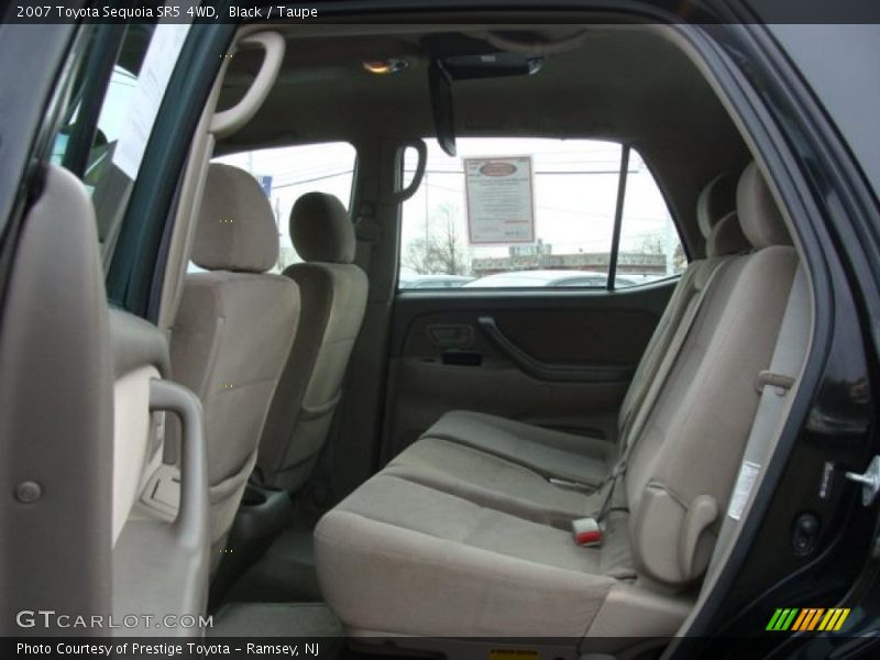 Black / Taupe 2007 Toyota Sequoia SR5 4WD
