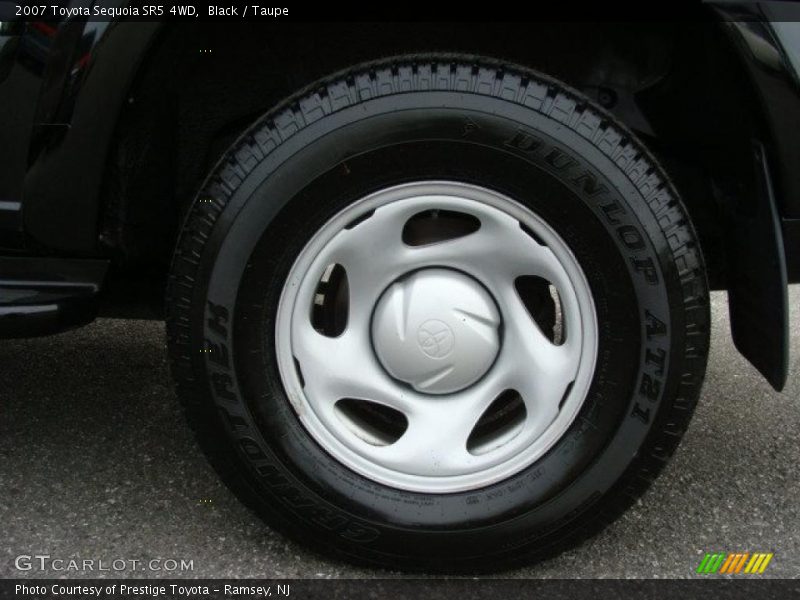 Black / Taupe 2007 Toyota Sequoia SR5 4WD