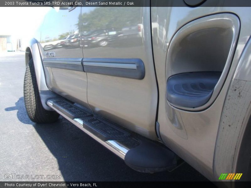 Desert Sand Metallic / Oak 2003 Toyota Tundra SR5 TRD Access Cab