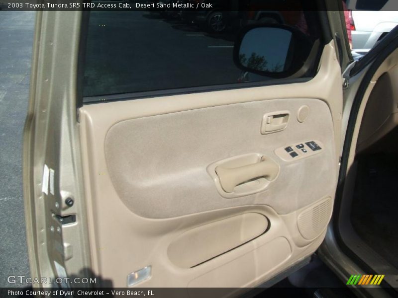 Desert Sand Metallic / Oak 2003 Toyota Tundra SR5 TRD Access Cab