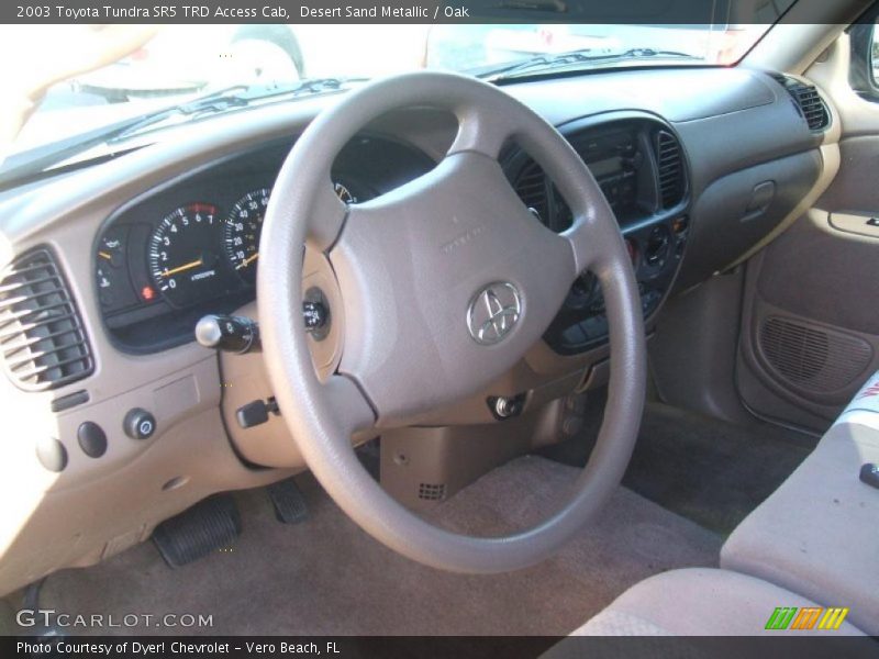 Desert Sand Metallic / Oak 2003 Toyota Tundra SR5 TRD Access Cab