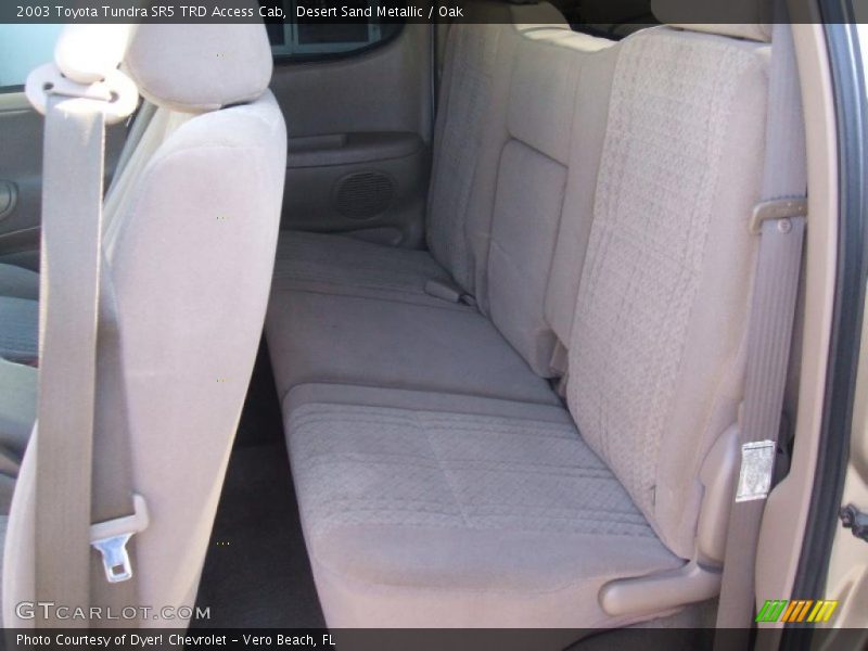Desert Sand Metallic / Oak 2003 Toyota Tundra SR5 TRD Access Cab