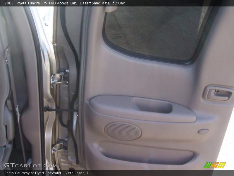 Desert Sand Metallic / Oak 2003 Toyota Tundra SR5 TRD Access Cab