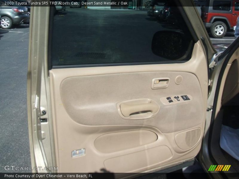 Desert Sand Metallic / Oak 2003 Toyota Tundra SR5 TRD Access Cab