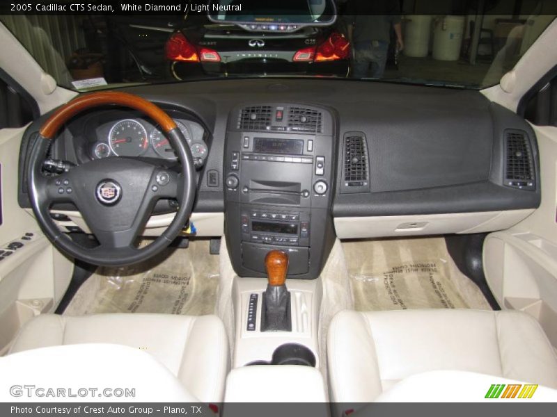 White Diamond / Light Neutral 2005 Cadillac CTS Sedan