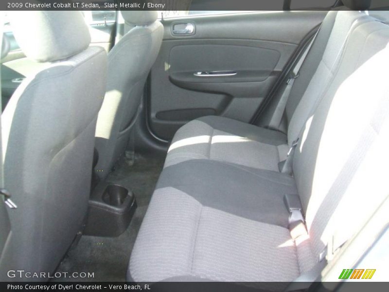 Slate Metallic / Ebony 2009 Chevrolet Cobalt LT Sedan