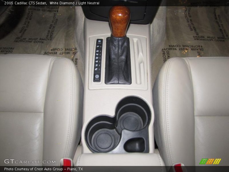 White Diamond / Light Neutral 2005 Cadillac CTS Sedan
