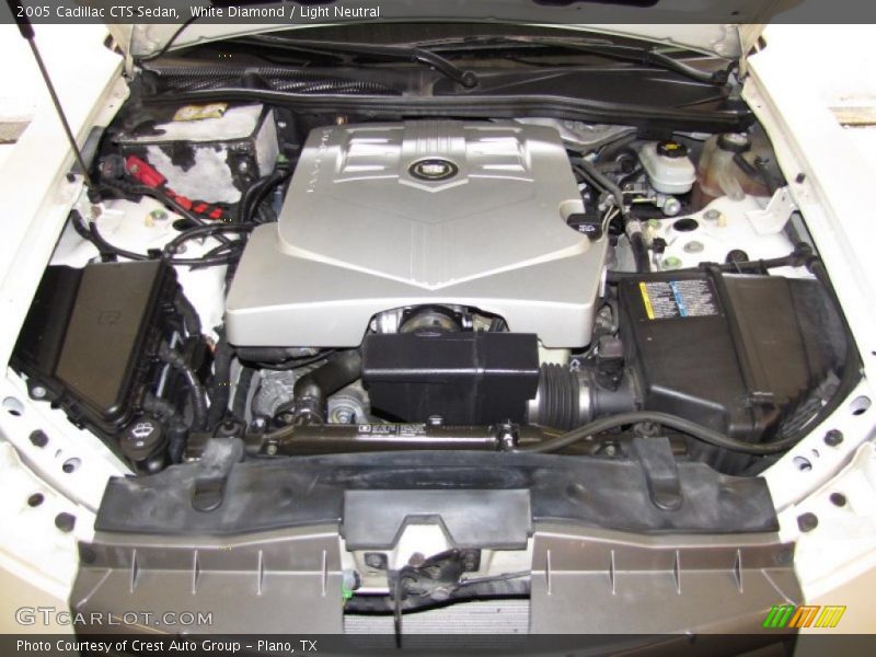 White Diamond / Light Neutral 2005 Cadillac CTS Sedan