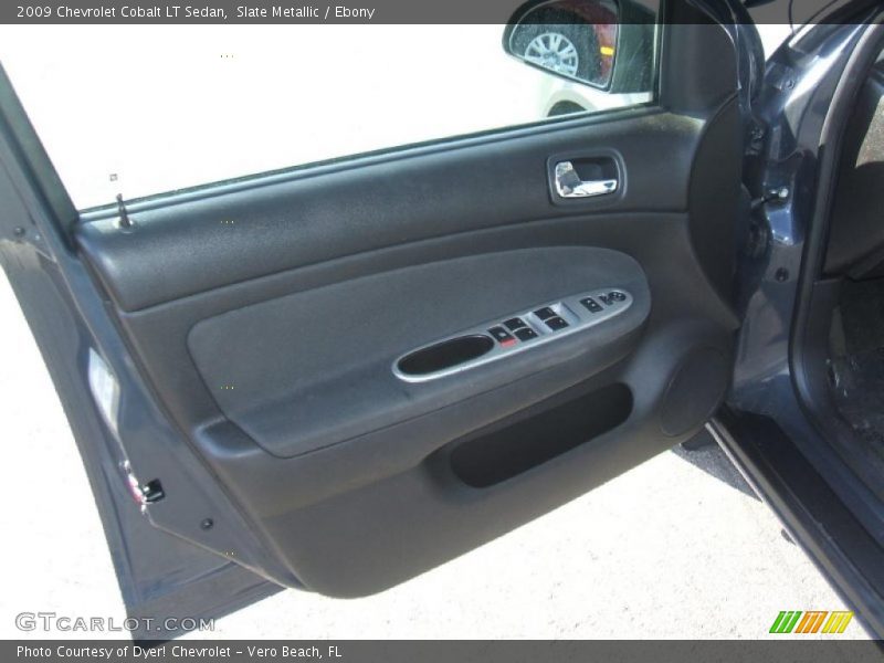 Slate Metallic / Ebony 2009 Chevrolet Cobalt LT Sedan