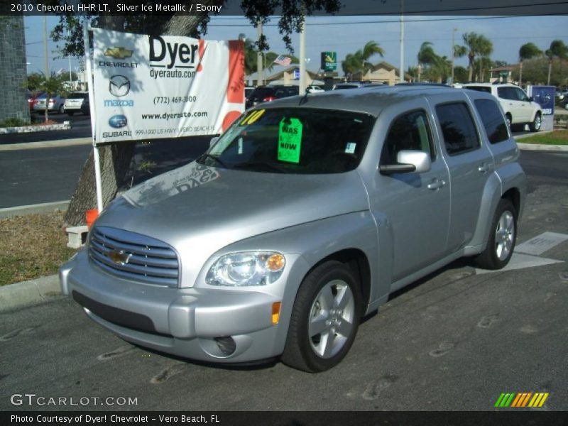 Silver Ice Metallic / Ebony 2010 Chevrolet HHR LT