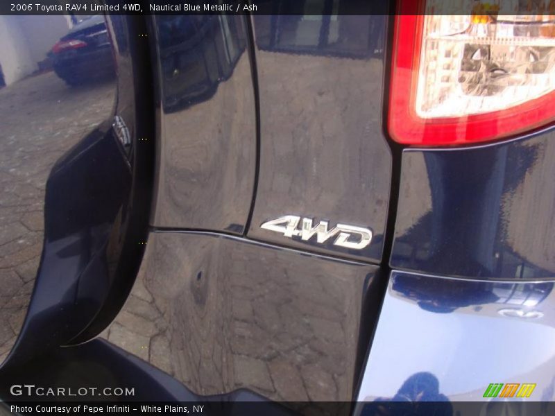 Nautical Blue Metallic / Ash 2006 Toyota RAV4 Limited 4WD