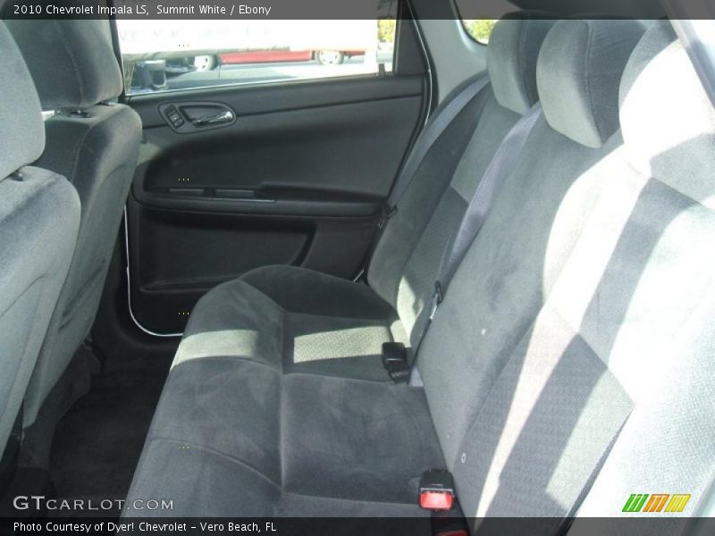 Summit White / Ebony 2010 Chevrolet Impala LS