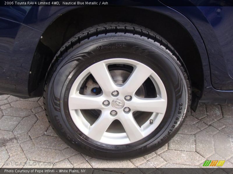 Nautical Blue Metallic / Ash 2006 Toyota RAV4 Limited 4WD