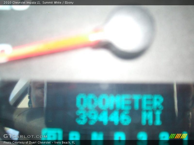 Summit White / Ebony 2010 Chevrolet Impala LS