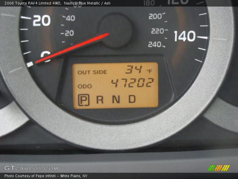 Nautical Blue Metallic / Ash 2006 Toyota RAV4 Limited 4WD