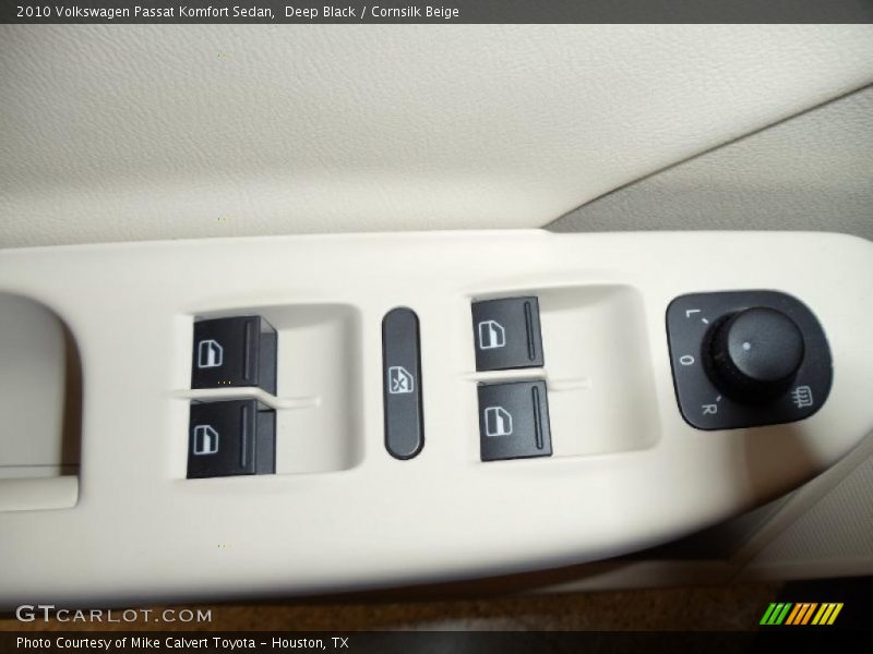 Deep Black / Cornsilk Beige 2010 Volkswagen Passat Komfort Sedan