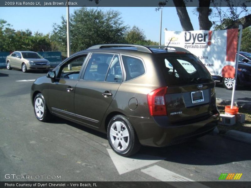 Java Brown / Black 2009 Kia Rondo LX