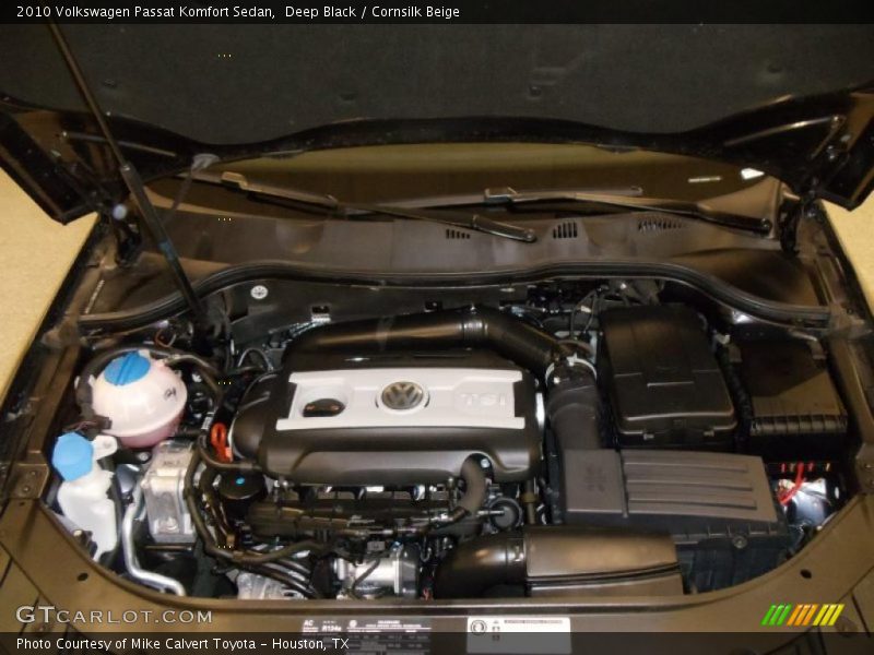 Deep Black / Cornsilk Beige 2010 Volkswagen Passat Komfort Sedan